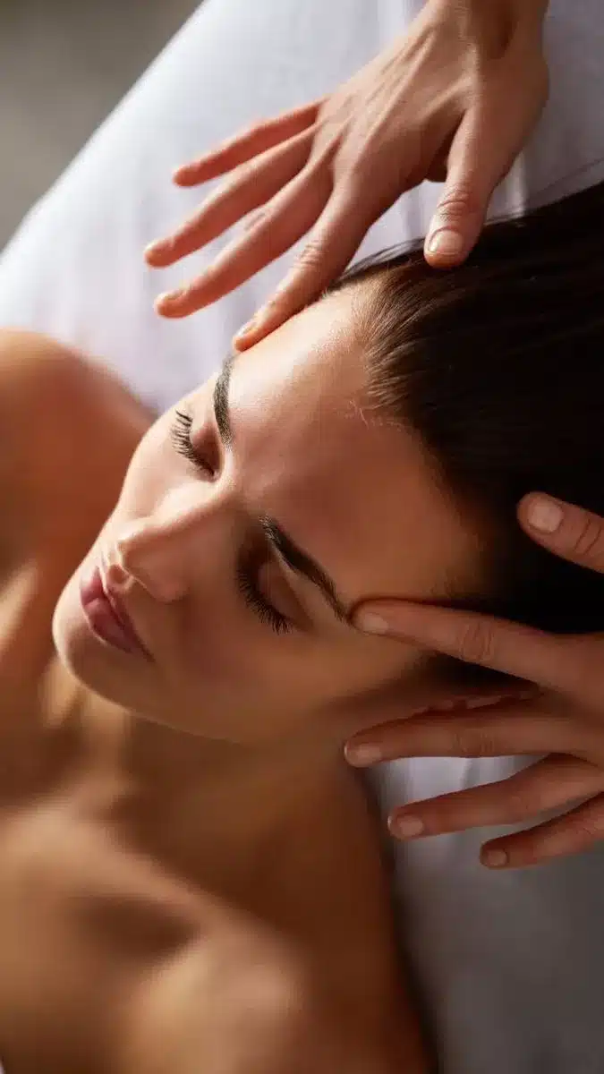 Image massage facial japonais kobido annecy